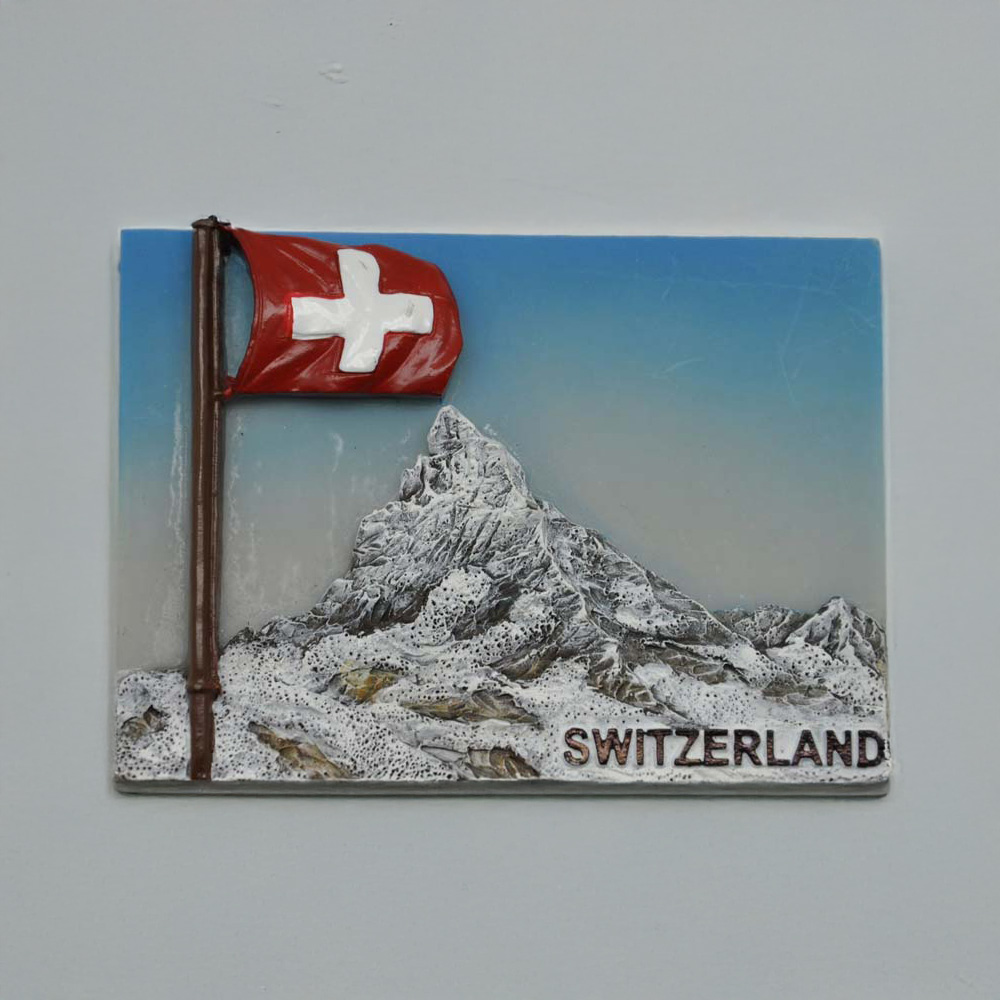 Image of Magnet Matterhorn+Flagge