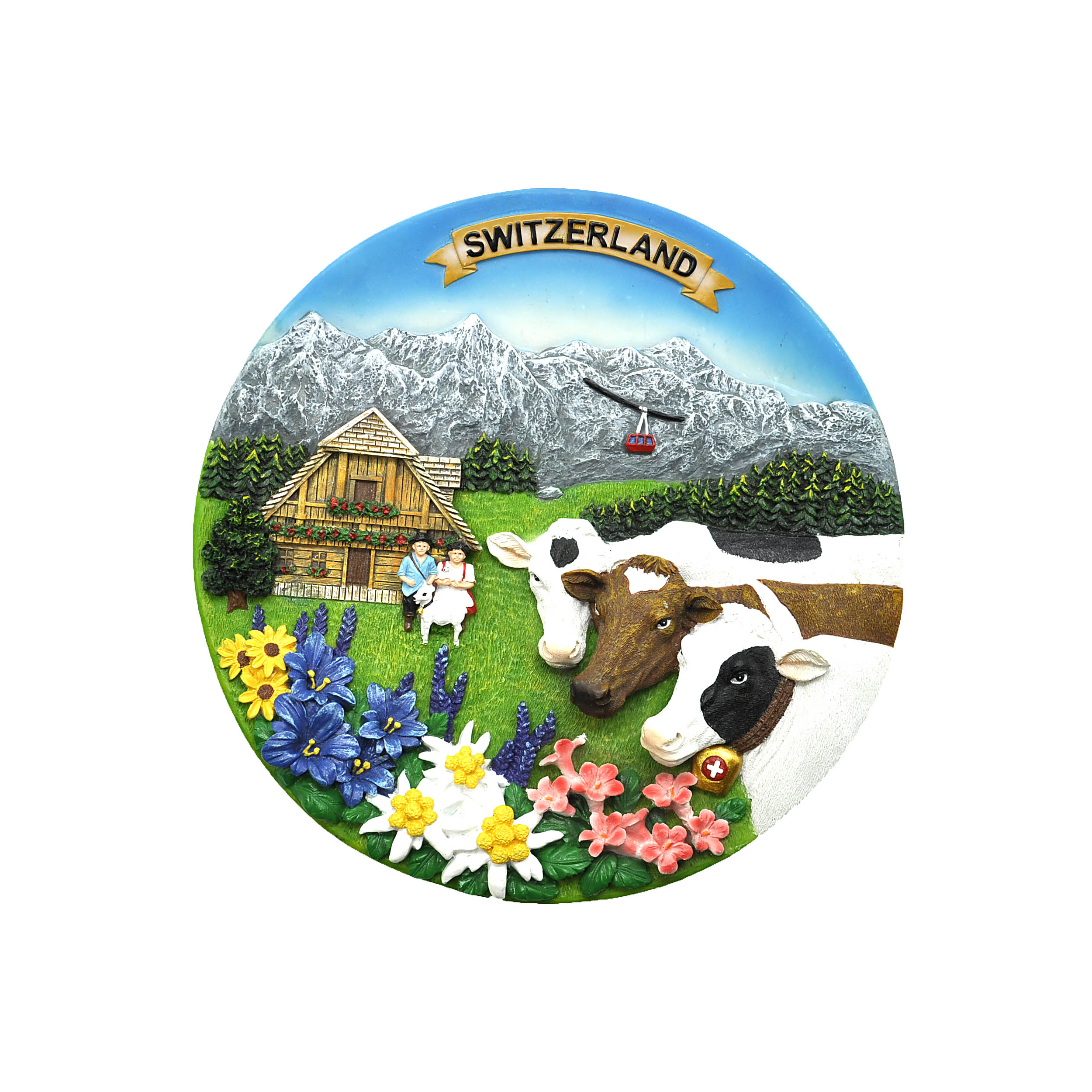 Image of Teller 20cm Kuh+Chalet CH