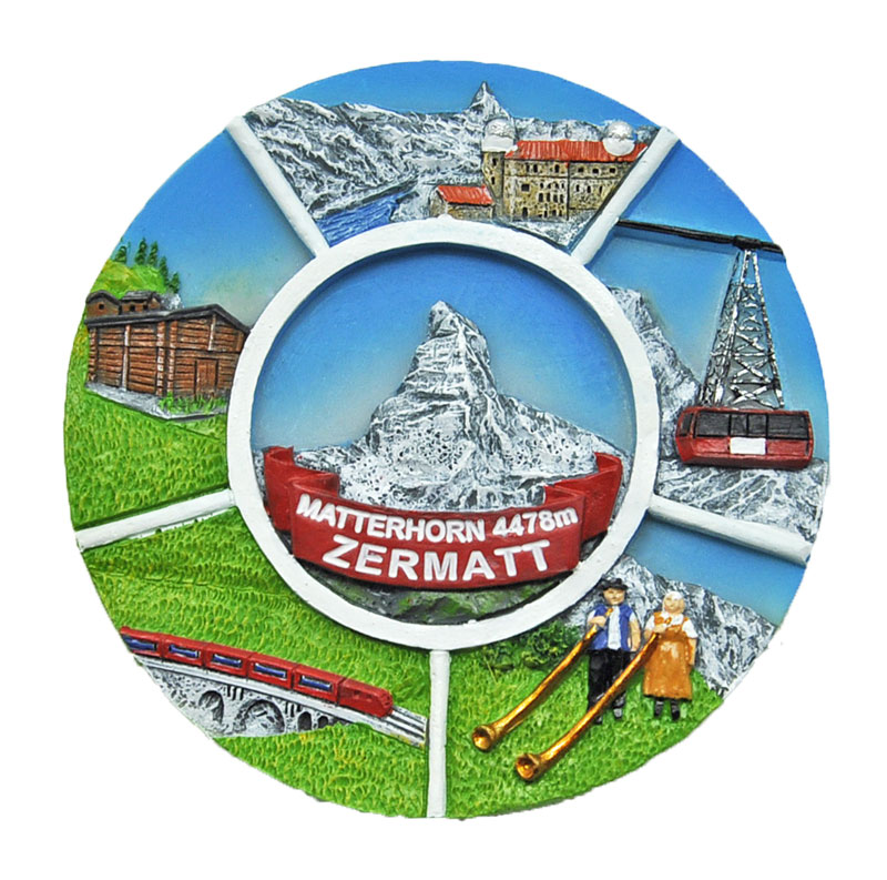 Image of Magnet Zermatt rund
