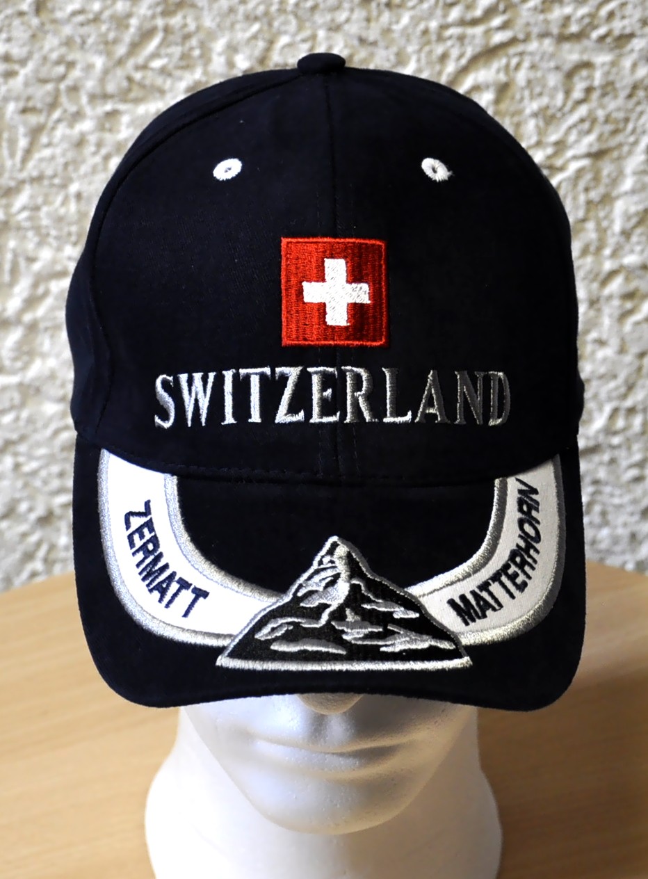 Image of Cap Zermatt-Matterhorn black