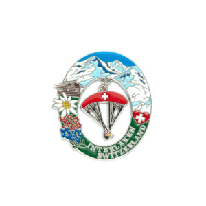 Image of Metallmagnet rund Paraglider CH