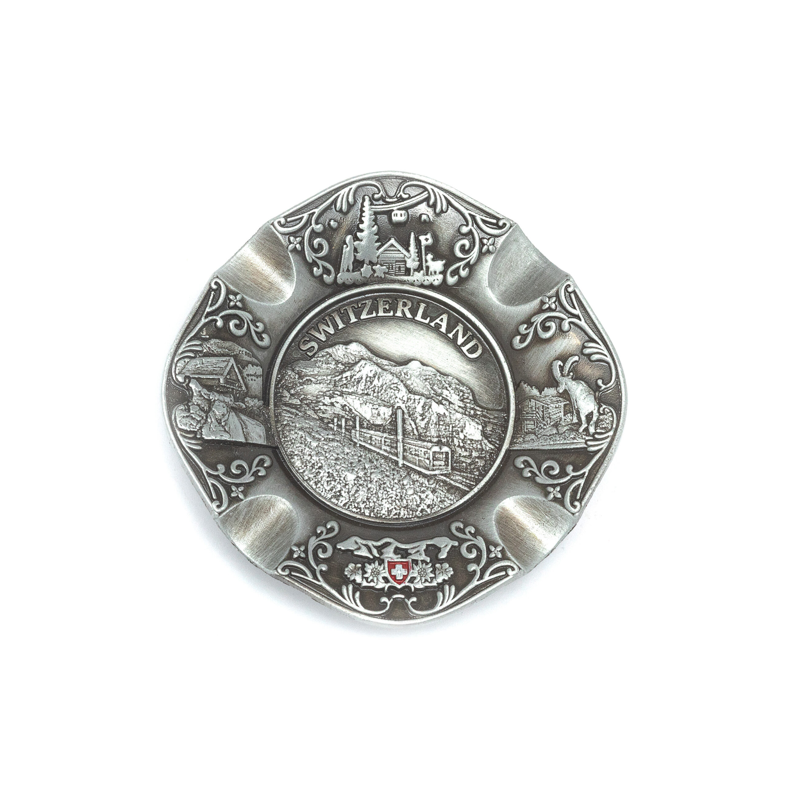 Image of Metallmagnet rund Switzerland