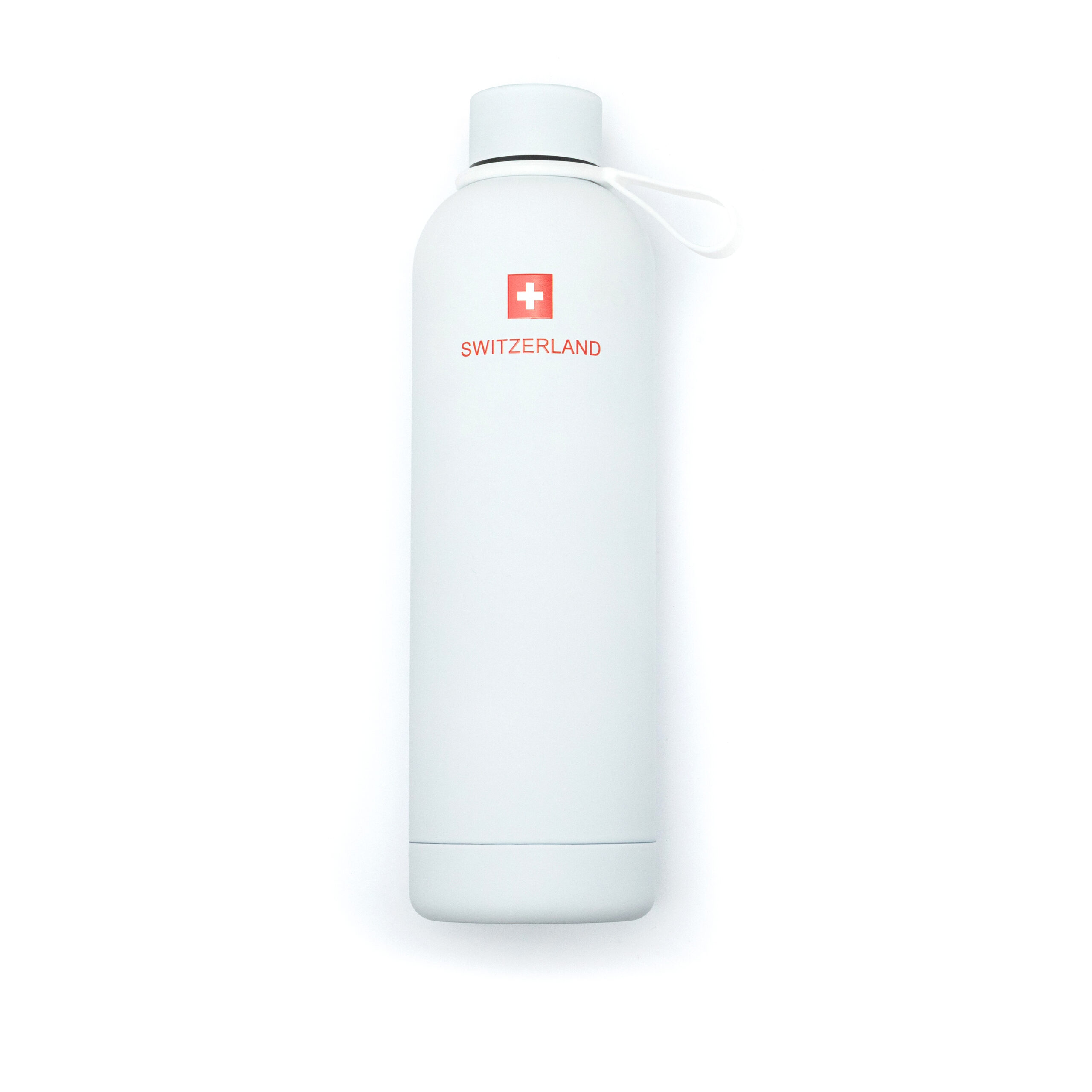 Image of Thermoflasche 750ml matt-white Switzerland
