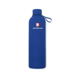 Image of Thermoflasche 750ml matt-blue Switzerland