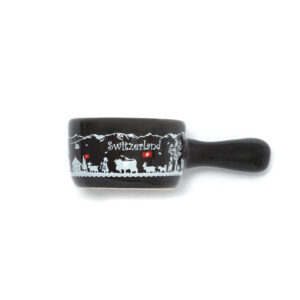 Image of Fondue Caquelon Scherenschnitt CH
