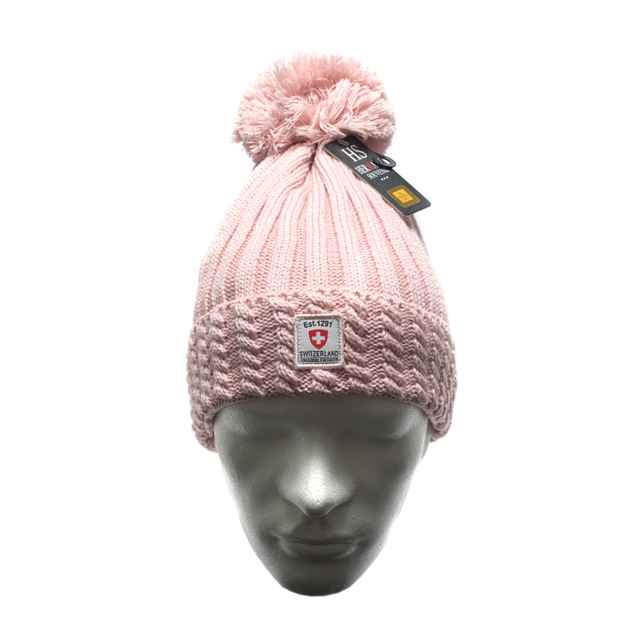 Image of Wintermütze Switzerland rosa