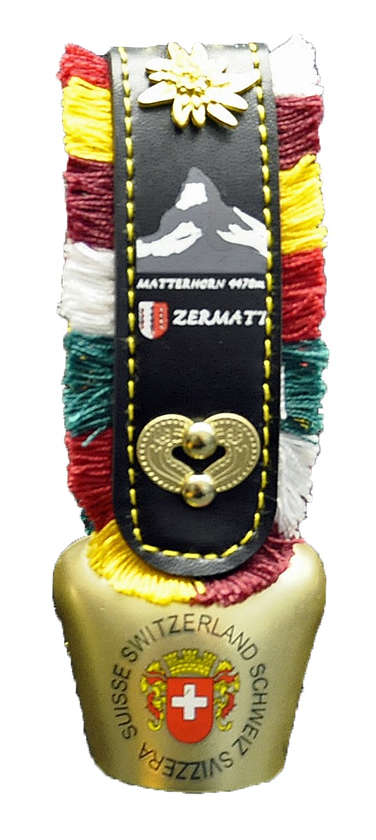 Image of Glocke matt-gold print Zermatt Gr.2