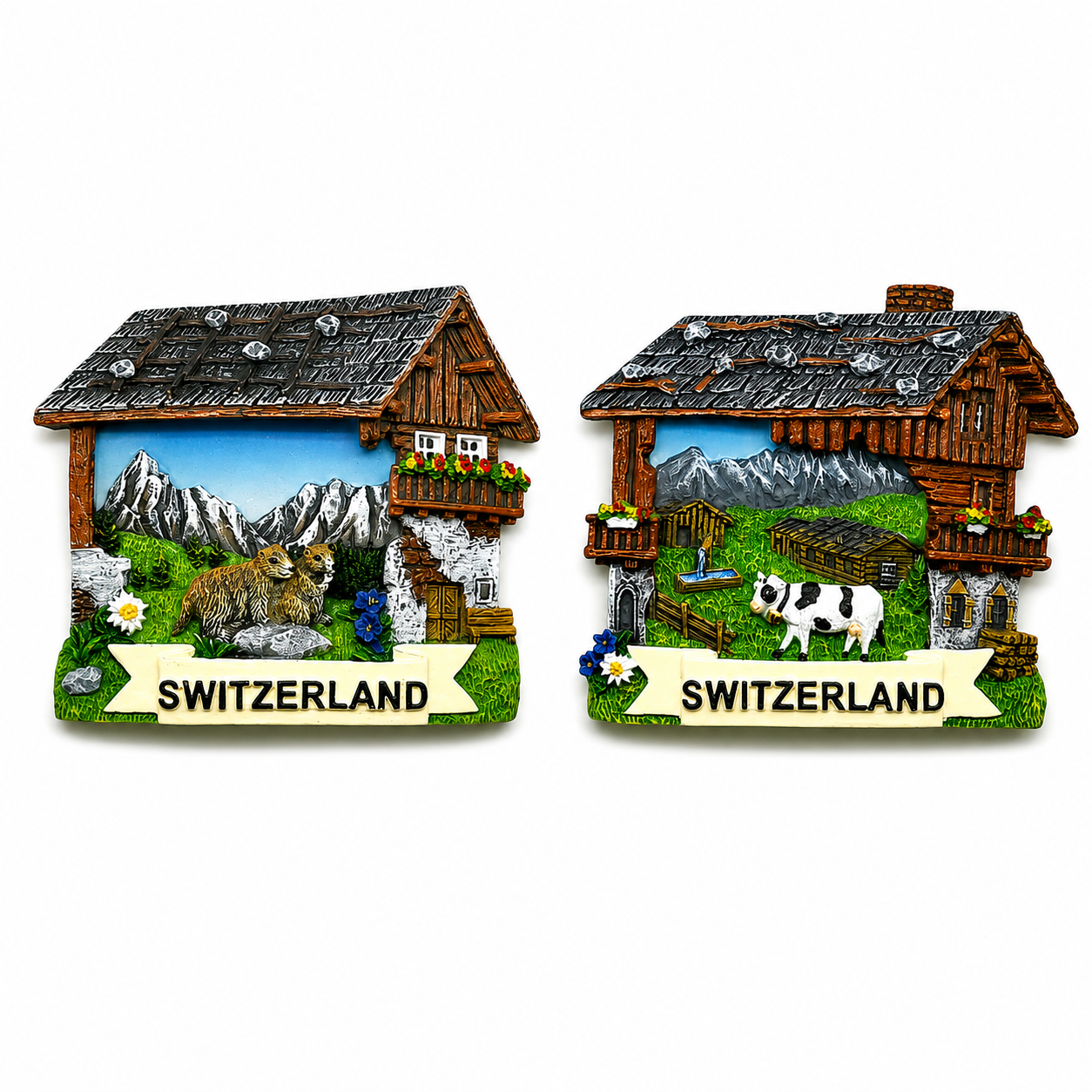 Image of Magnet Chalet+Ansicht Switzerland