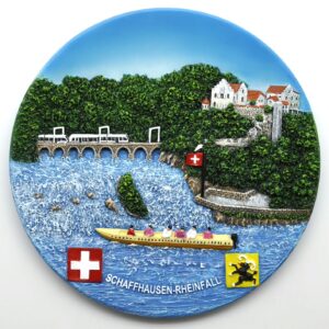 Image of Teller 12cm Schaffhausen-Rheinfall