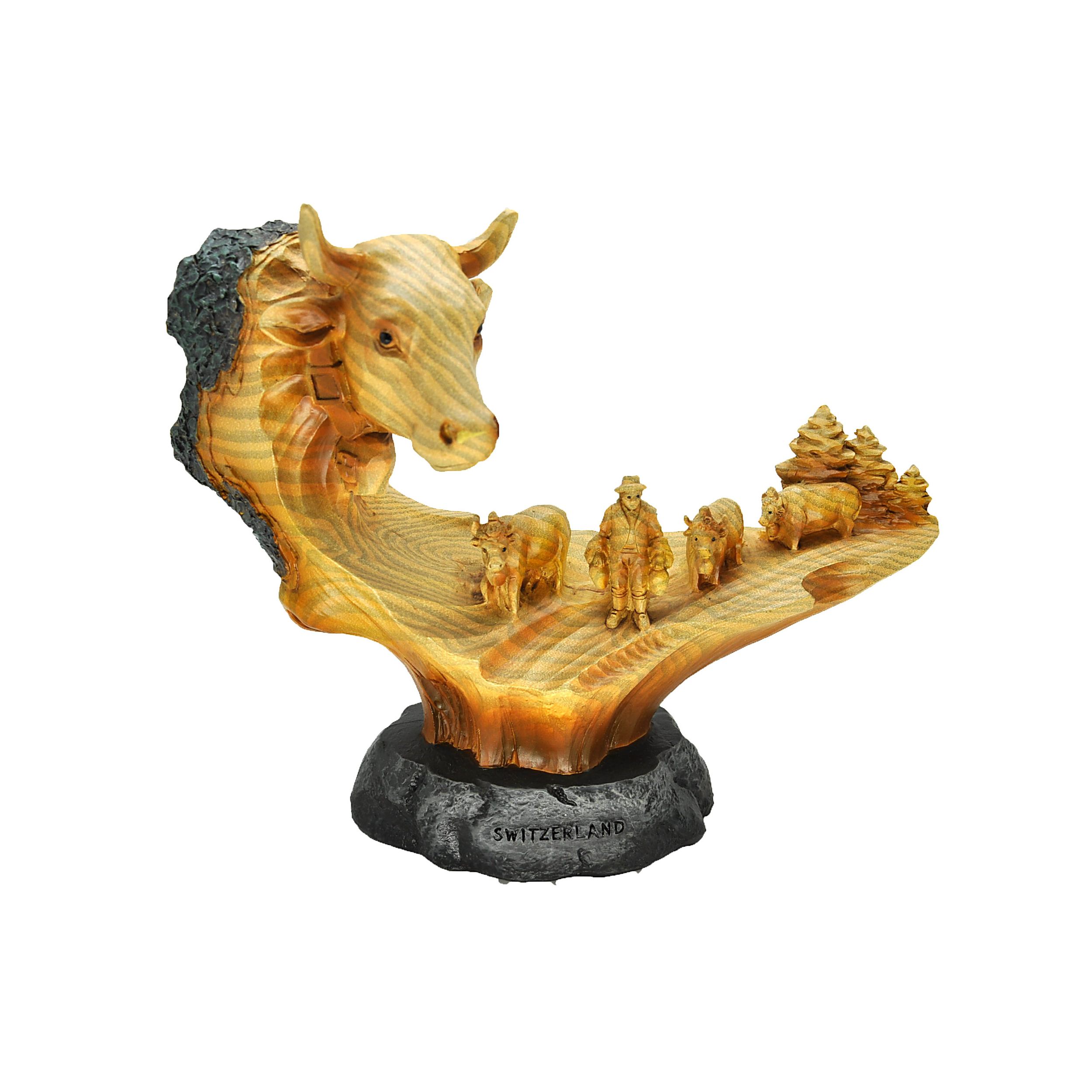 Image of Holzdesign 3D Alpaufzug CH