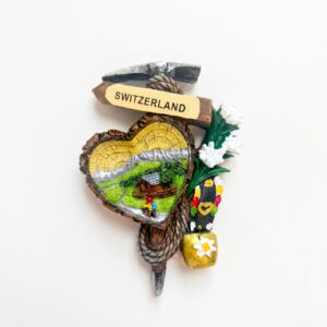 Image of Magnet Summer Heart Switzerland