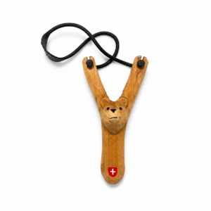 Image of Steinschleuder Bär 18cm