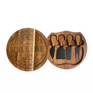 Image of Käseset rund mit 4 Messern Grindelwald