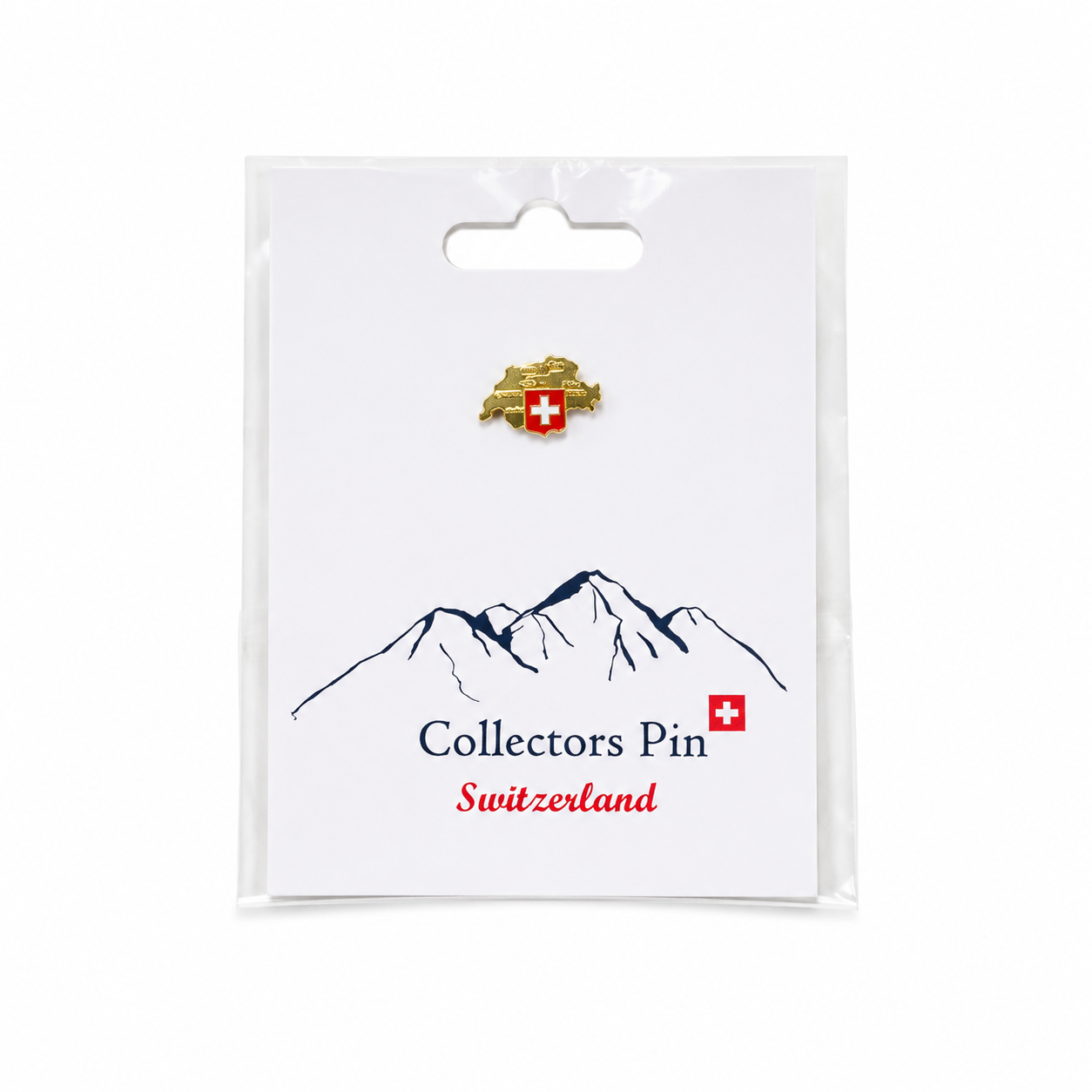 Image of Pin Swiss Map