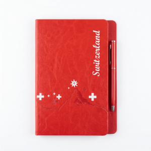 Image of Notebook mit Kuli CH A5