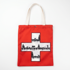 Image of Polyresit bag Scherenschnitt 34x40cm