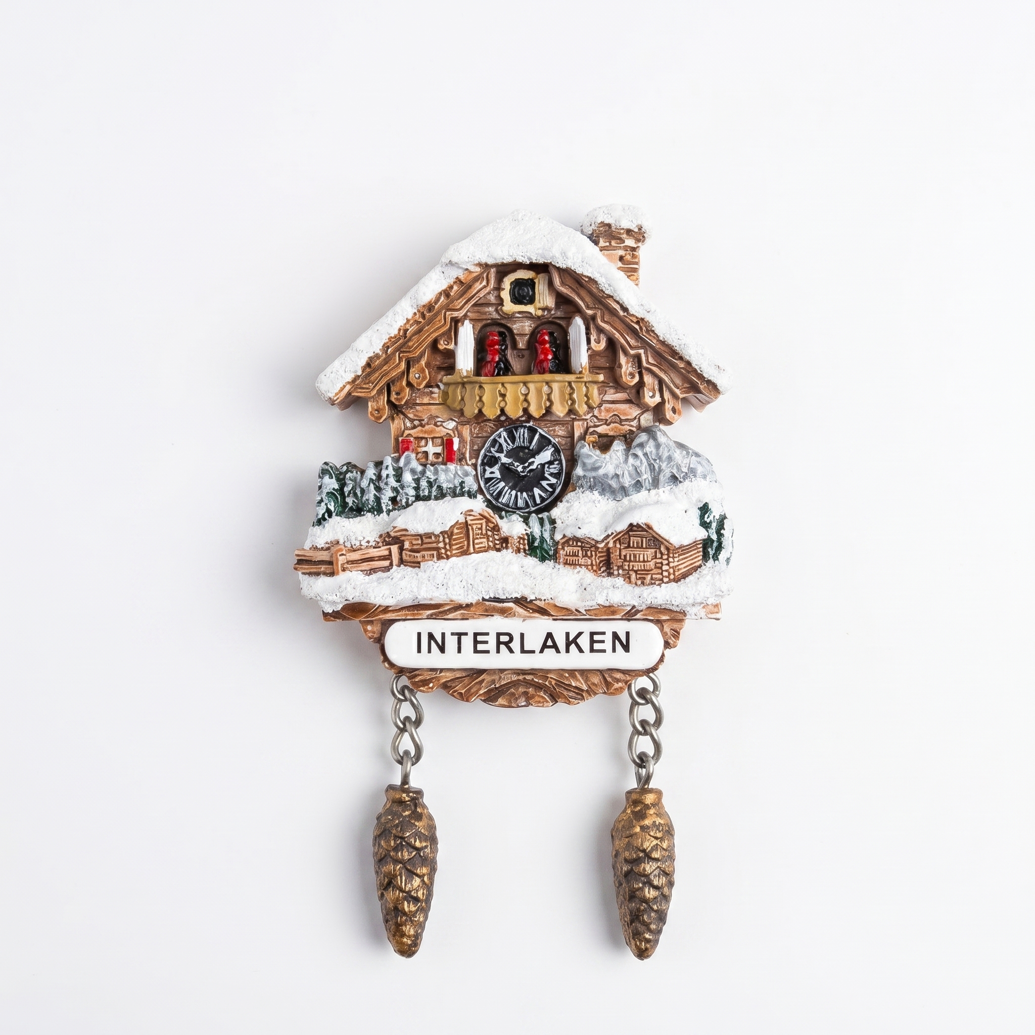 Image of Magnet Kuckuck Winter Interlaken
