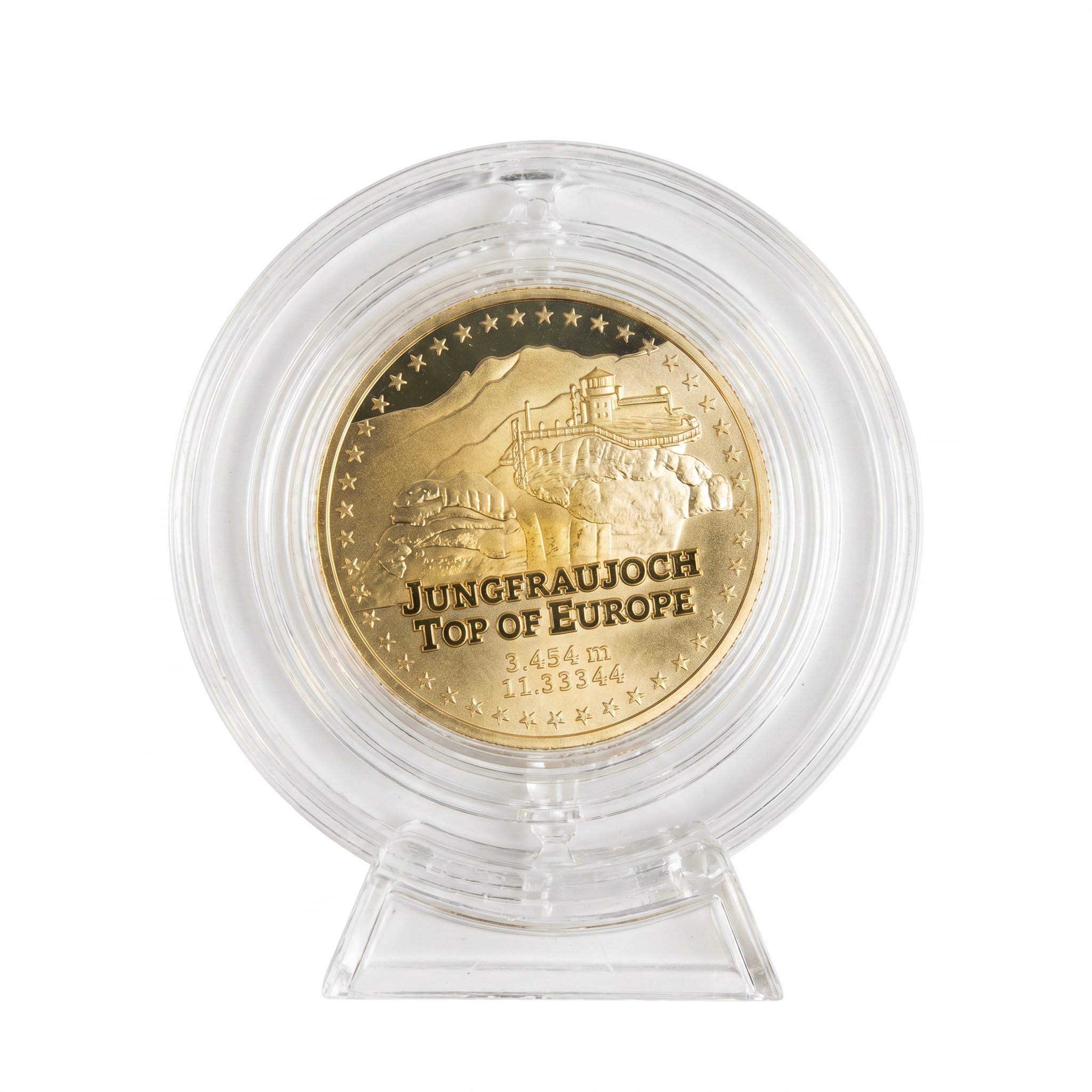 Image of Souvenir Coin Jungfraujoch
