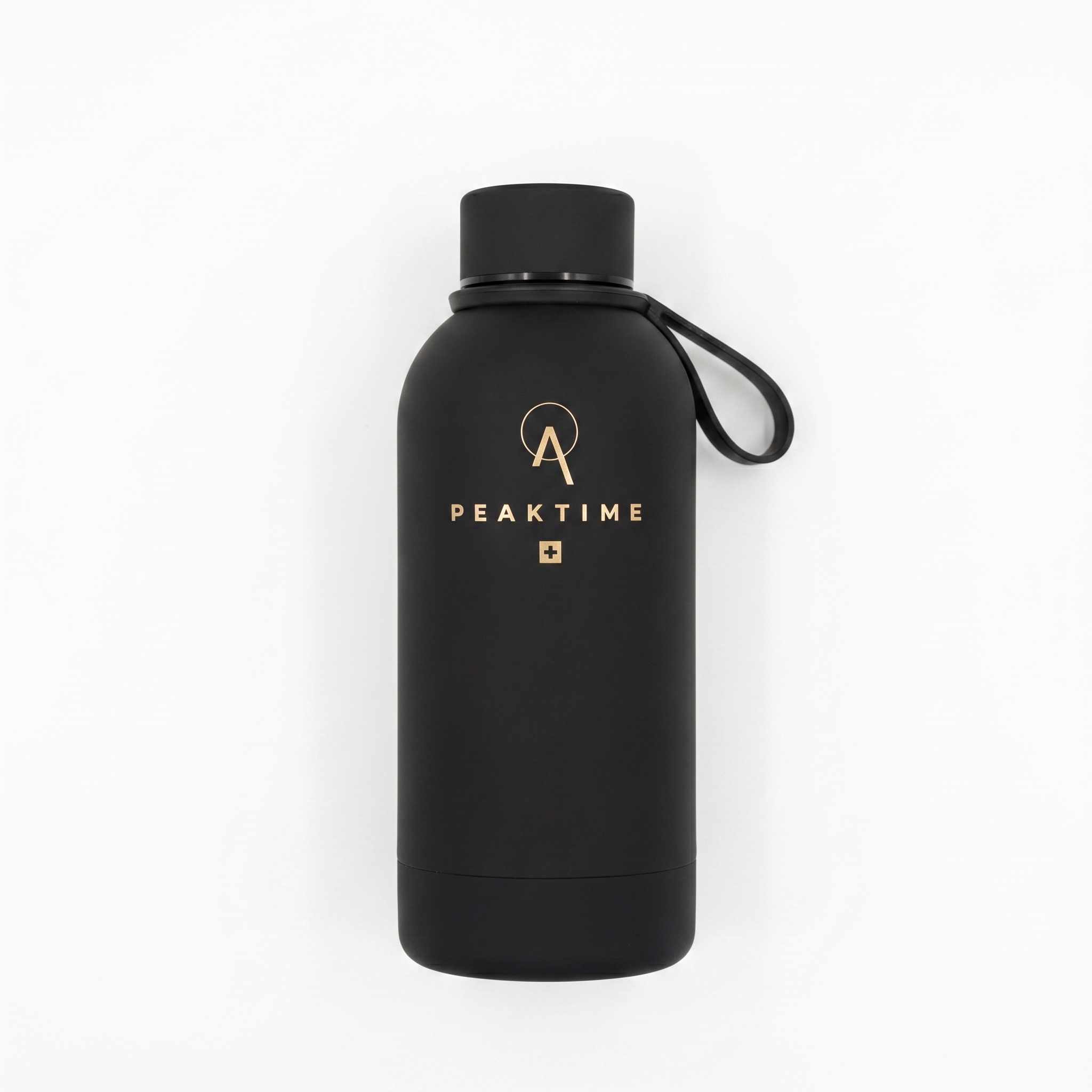 Image of Thermoflasche 350ml schwarz PeakTime