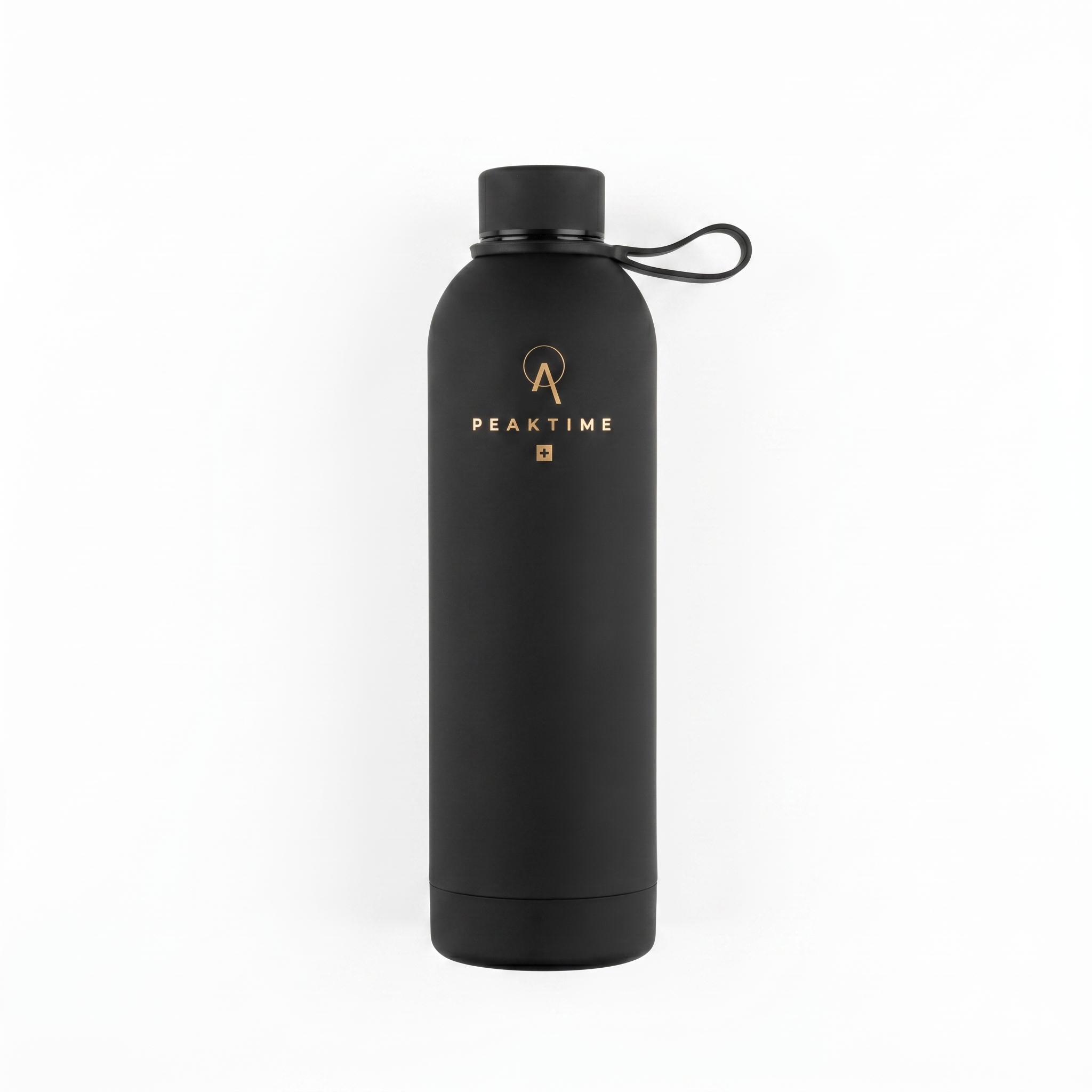 Image of Thermoflasche 750ml schwarz PeakTime