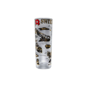 Image of Shotglas hoch Switzerland gold