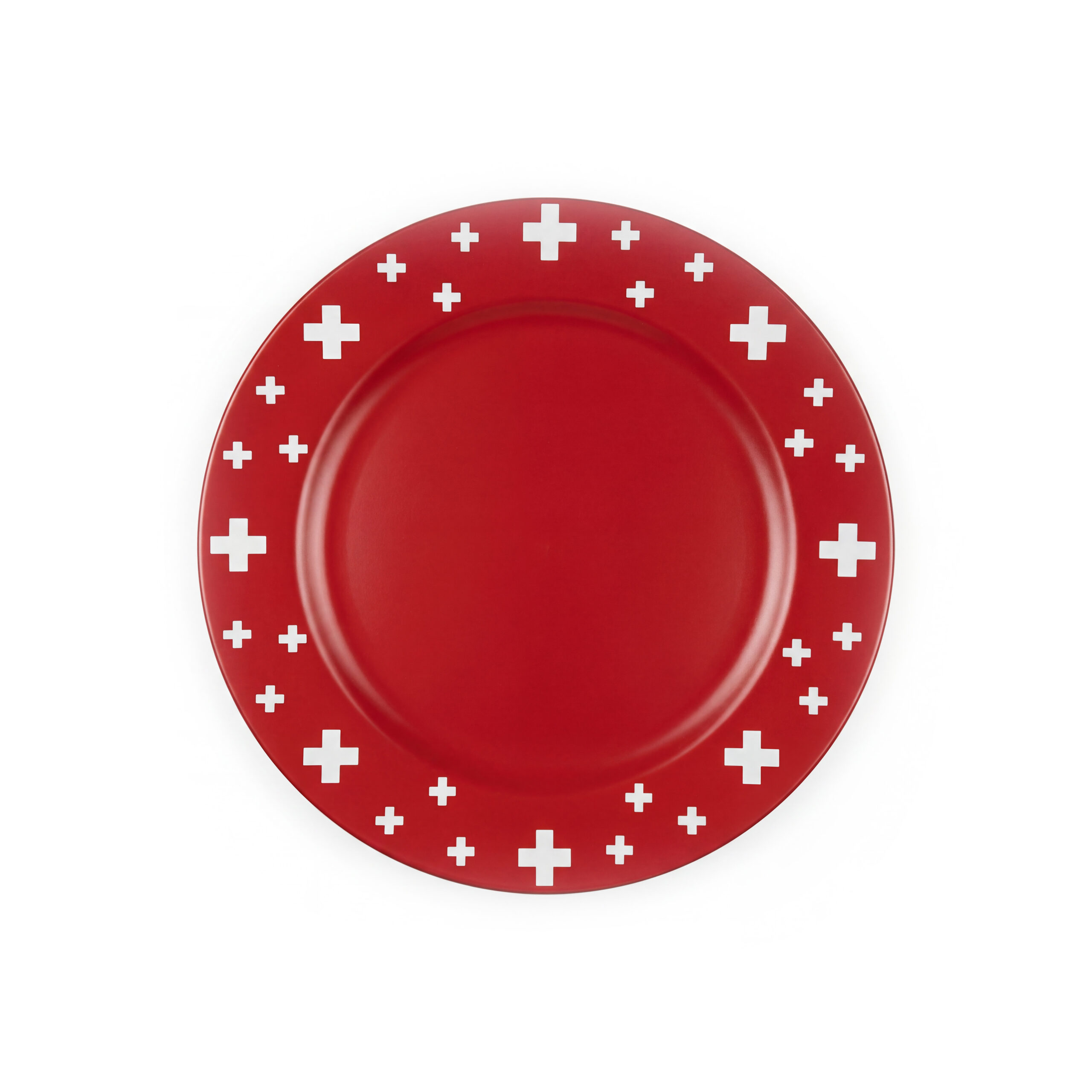 Image of Unterteller rot Swiss-Cross
