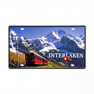Image of Licence Plate Interlaken Bahn 30x15cm