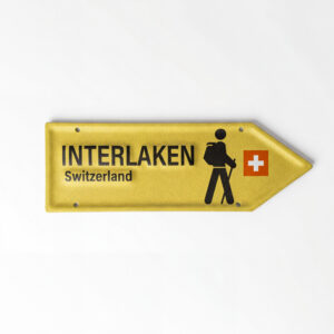 Image of Wegweiser Interlaken 30x10cm