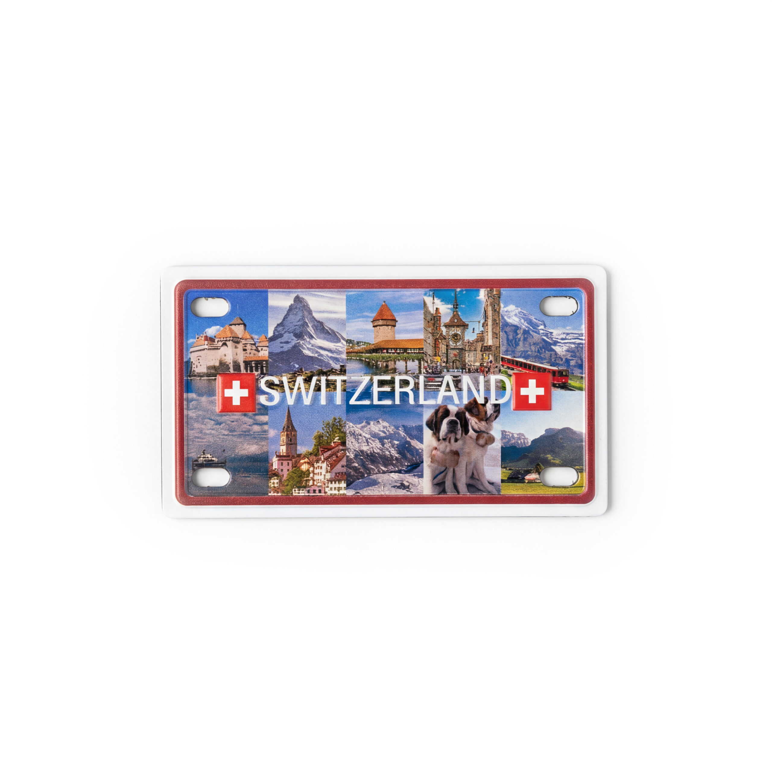 Image of Licence Magnet Switzerland Fotocollage