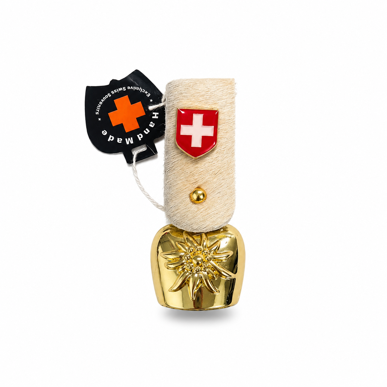 Image of Glocke Edelweiss CH-Pin mit Magnet