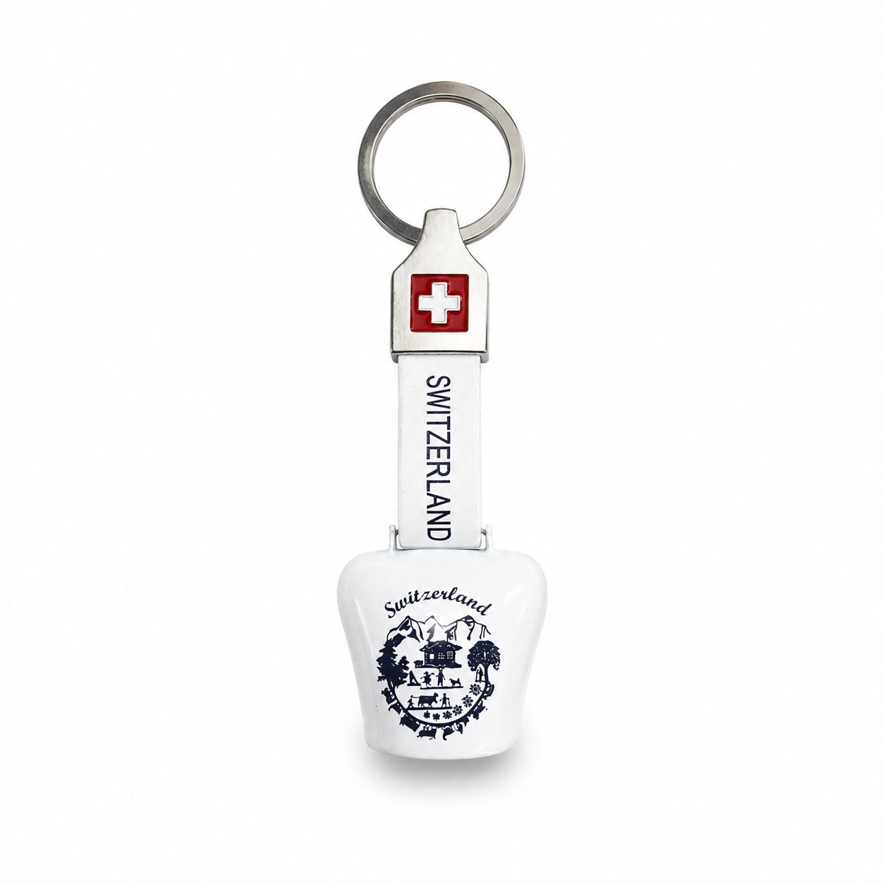Image of Glocke SR 4cm weiss SS Switzerland