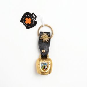 Image of Glocke SR 2cm Lederband Edelweiss Pin GRI