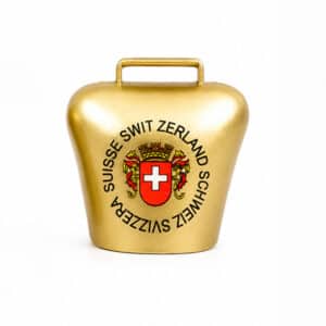 Image of Glocke gold 2.5cm Magnet 'Swiss Emblem'