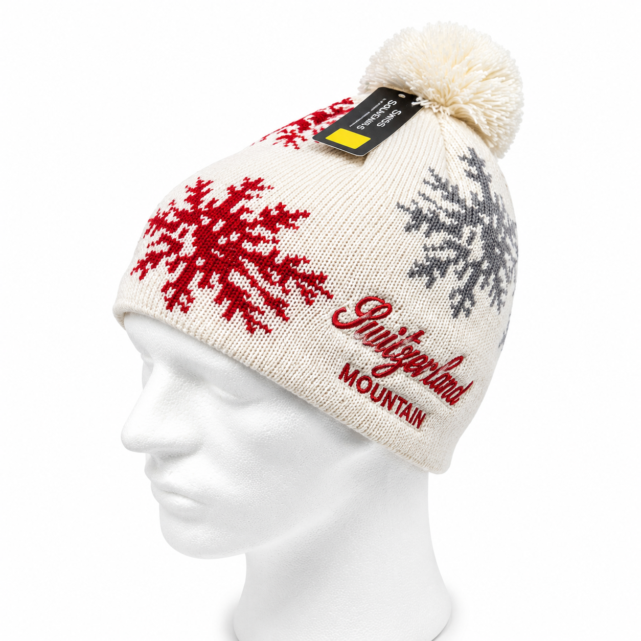 Image of Wintermütze Switzerland Mountain beige