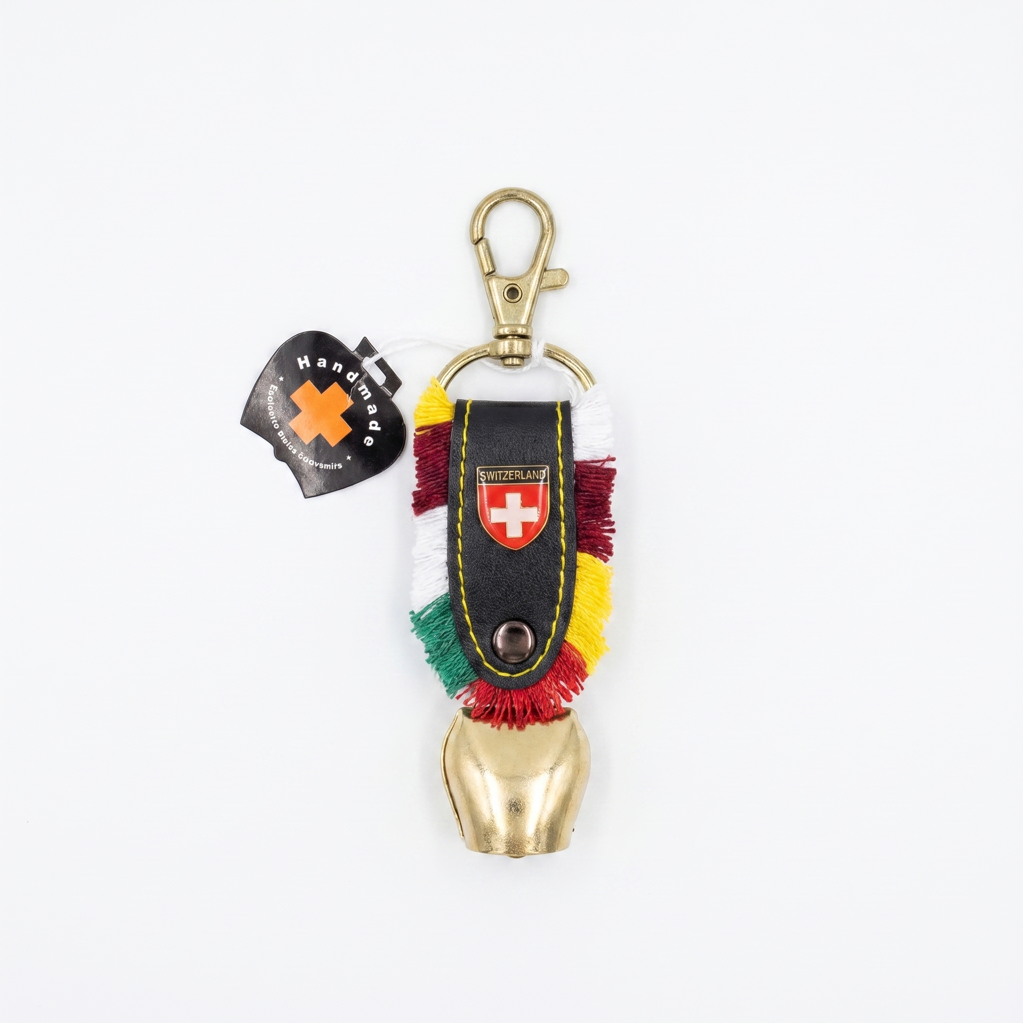Image of SR Glocke Gold mit Karabiner und CH Pin