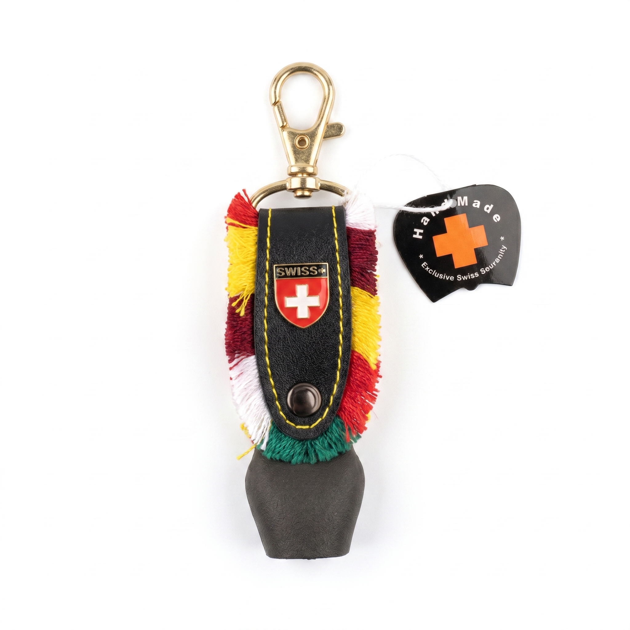 Image of SR Glocke Matt Black mit Karabiner und CH Pin