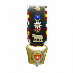Image of Glocke matt-gold Swiss Emblem Gr.3