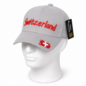 Image of Cap Switzerland Flag hellgrau
