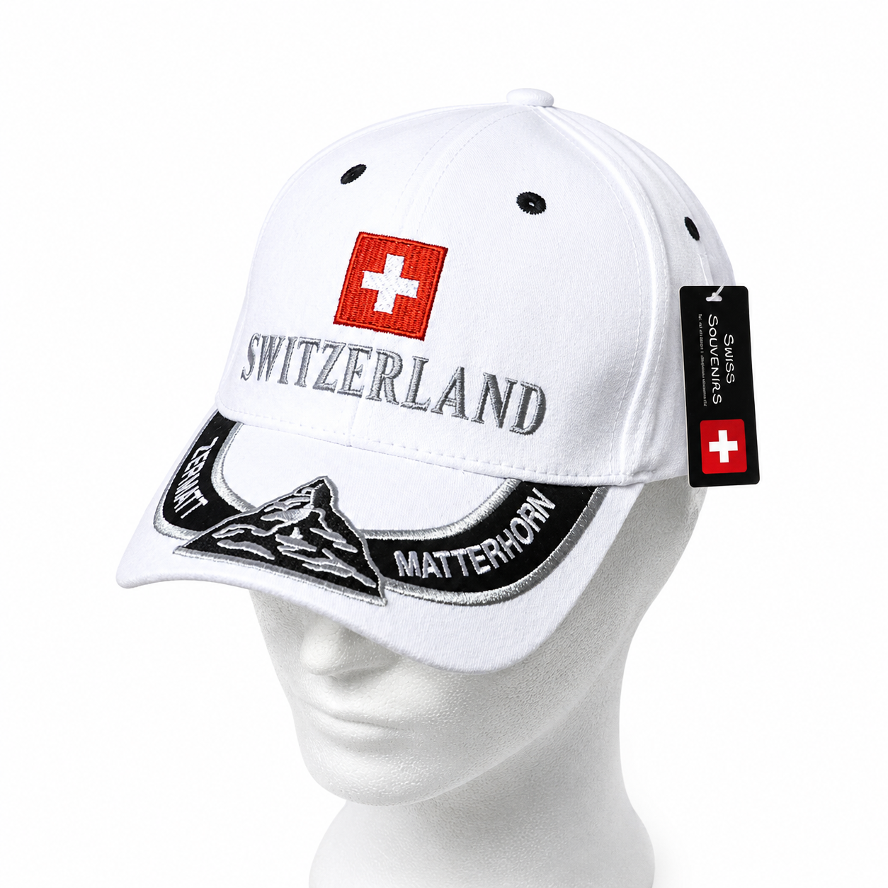 Image of Cap Zermatt-Matterhorn white