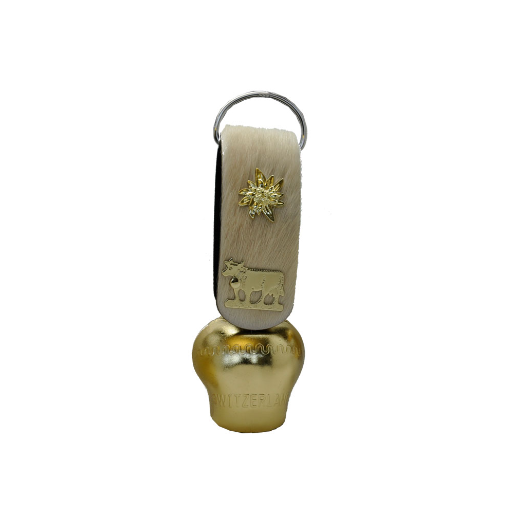 Image of Glocke gold Fell CH 8cm