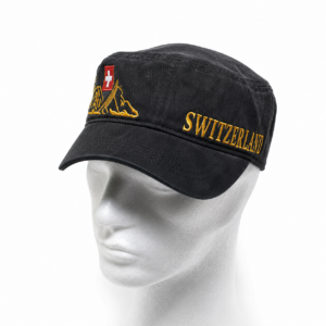 Image of Cap Military Switzerland black