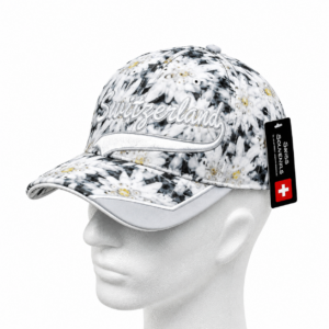 Image of Cap Switzerland Edelweiss silber