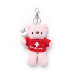 Image of Plüschbär SR pink mit CH-Puli