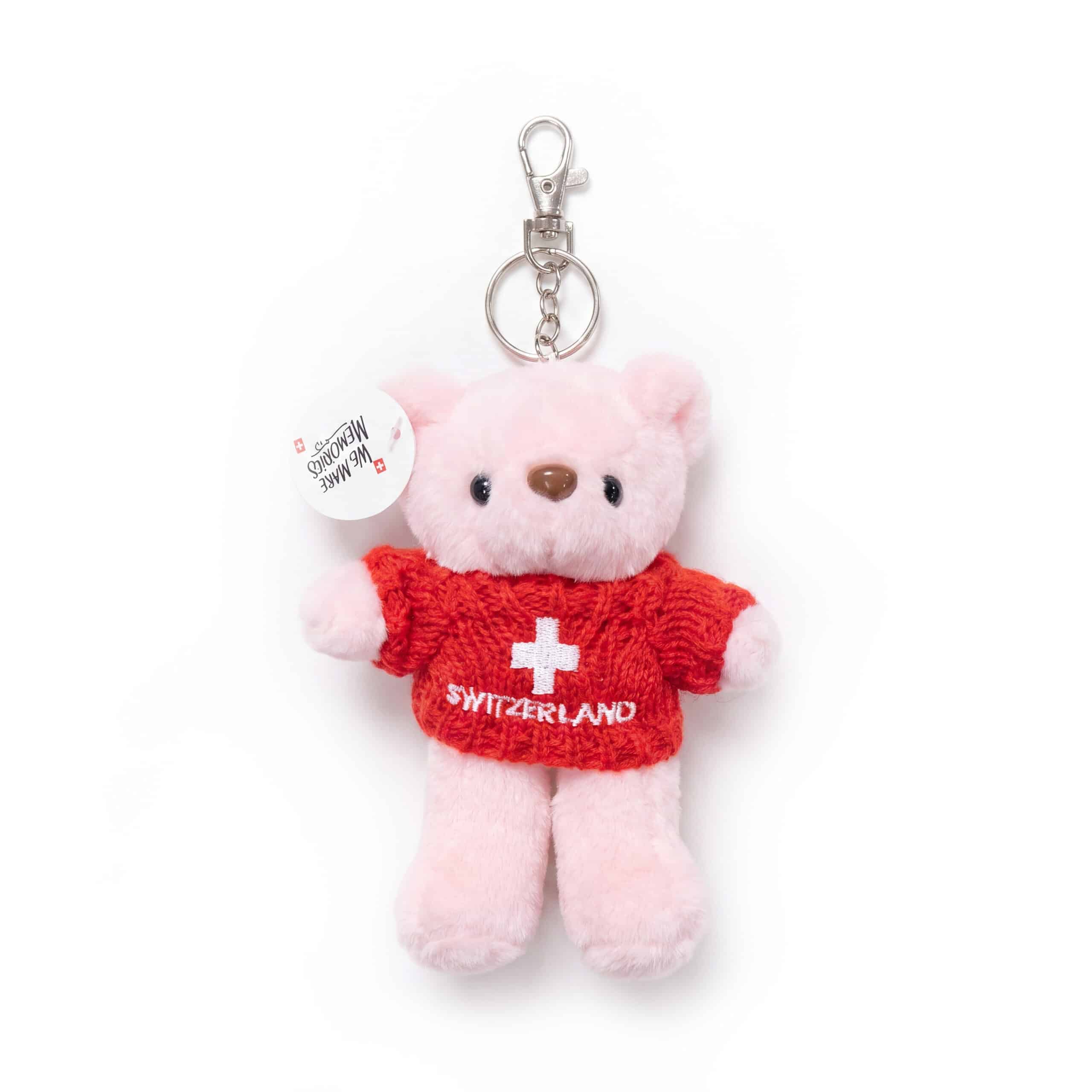 Image of Plüschbär SR pink mit CH-Puli