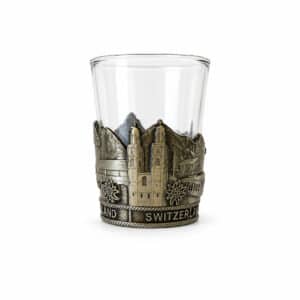 Image of Shotglas Metall Best of Switzerland